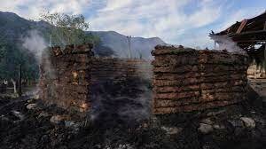 Quema de casas sagradas de los pueblos indígenas de la Sierra Nevada