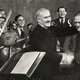 Arturo toscanini bw photo conducting 1