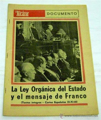 Aprovació llei orgànica de l'estat