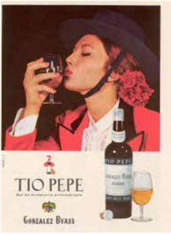 Tio Pepe ardoaren iragarkia