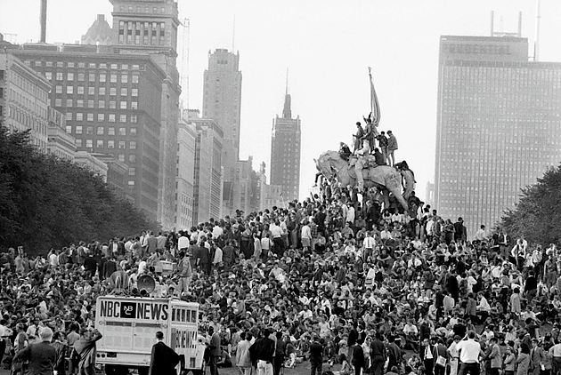 Riots at the Chicago Democratic Convention
