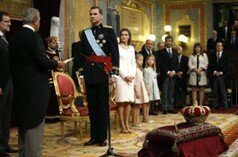 Proclamación Felipe VI como rey Español