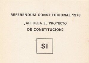 Referèndum d'aprovació de la Constitució