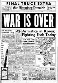 Korean War Ends