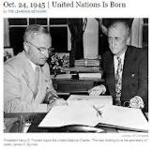 Creation of the U.N.