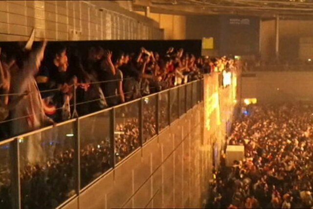 ACCIDENETE EN EL PABELLÓN MADRID ARENA
