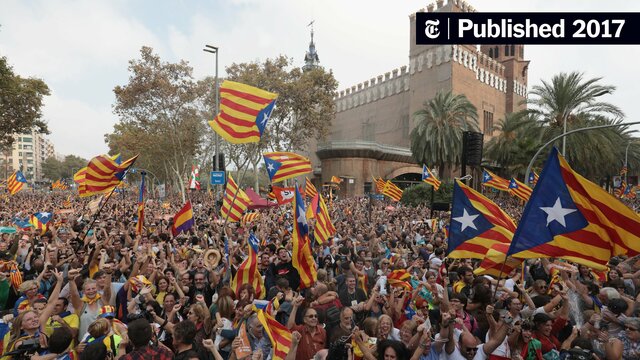 Parlamento catalán decreta la independencia