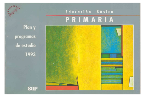 Plan y programas de estudio de educación primaria (1993)