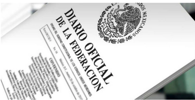 2011: Diario Oficial de la Federacion