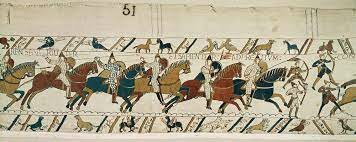 Slag bij Hastings, tapijt van Bayeux