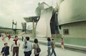 Inauguración del museo Guggenheim Bilbao el 18 octubre de 1997