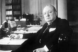 Winston Churchill dies