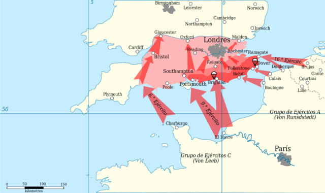Alemania invade Reino Unido