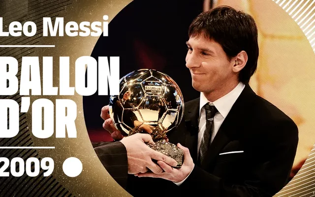 Messi gana el balón de oro