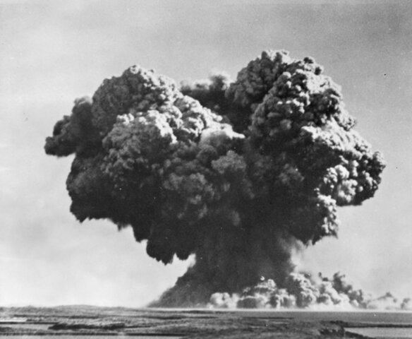 Uk tests 1st atomic bomb