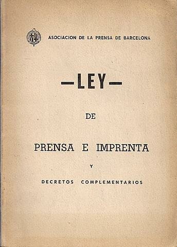 Ley de prensa