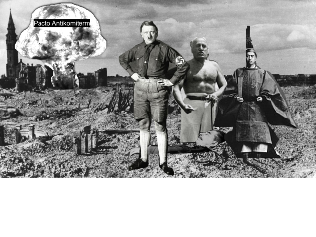 El pacto Antikomiterm, Alemania y Japón acechan a la URSS desde ambos lados