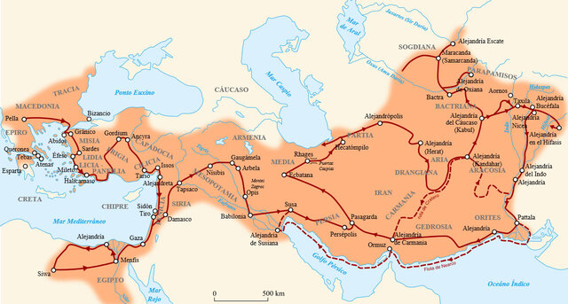 macedonis conquereixen polis