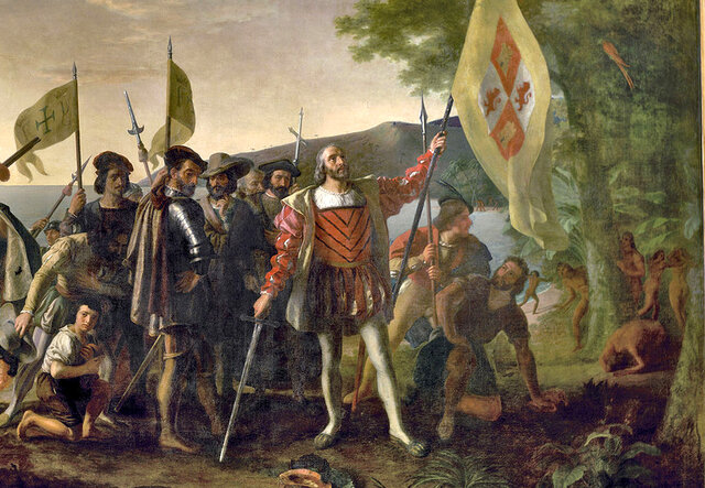 Ontdekking van Amerika door Columbus