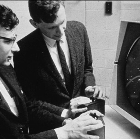 Spacewar! at the Open House.