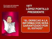 Promulgación del derecho a la información