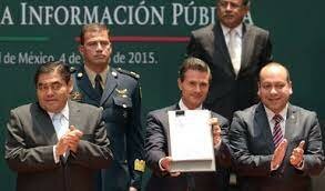 Promulgacion de  Ley General de la ley de Transparencia y Acceso a la Información Pública