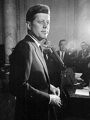 John F. Kennedy Is Sworn In As President