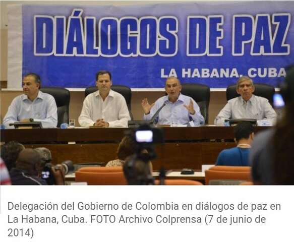 PROCESO DE PAZ HABANA CUBA