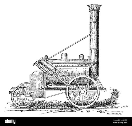 Locomotora de vapor de Stephenson