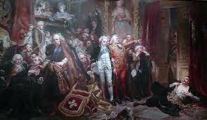 podpisanie układu rozbiorowego