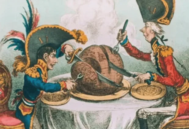 Las potencias europeas dividieron África y pusieron colonias.