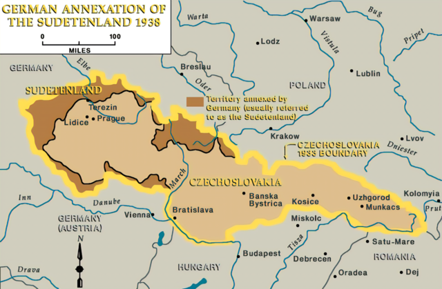 Invasión de los sudetes
