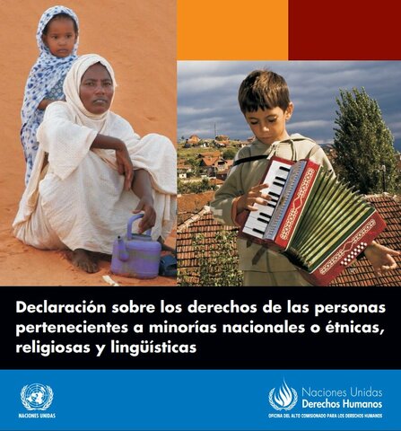 Declaración sobre los derechos de las personas pertenecientes a minorías nacionales o étnicas, religiosas y lingüísticas