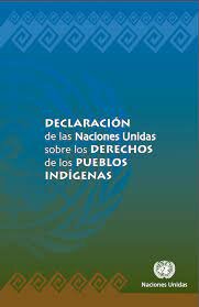Declaración de las Naciones Unidas sobre los derechos de los pueblos indígenas.