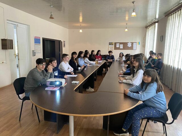 მოსწავლეების გაცნობა