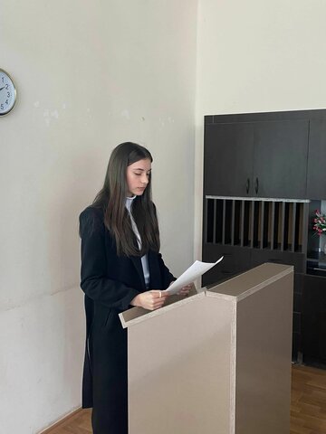 პრეზენტაციის წარდგენა