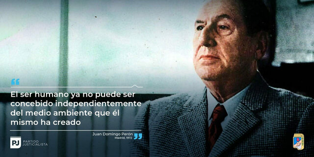 Primer mensaje político sobre el medio ambiente