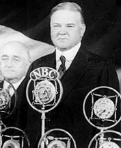 Herbert Hoover, president dels Estats Units