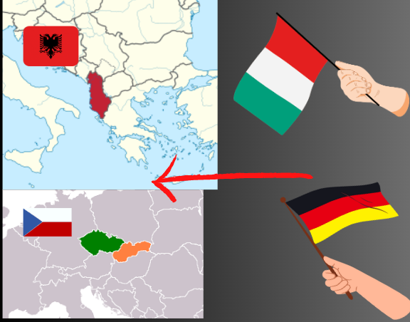 Conquista alemana de Checoeslovaquia e italiana de Albania
