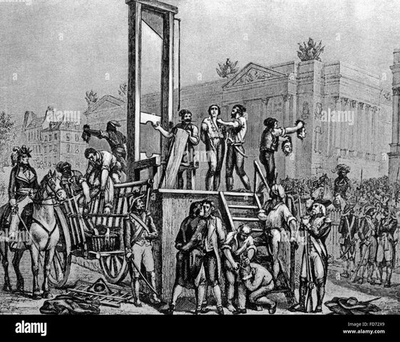 Execution of Robespierre