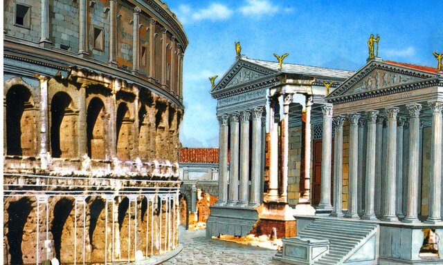 Apolo Sosiano eta Belonia templua