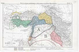 Independencia de mandatos franceses y británicos: Iraq, Siria, Jordania y Líbano