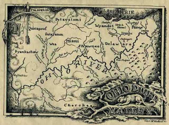 British Settlers Move Into the Ohio River Valley