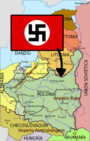 Alemania invade Polonia
