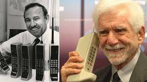 Primera llamada telefónica a través de un celular
