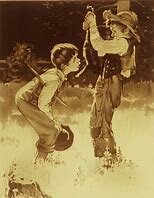 Tom meets Huckleberry Finn