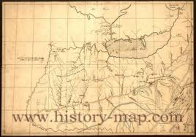 British Settlers move into Ohio River Valley