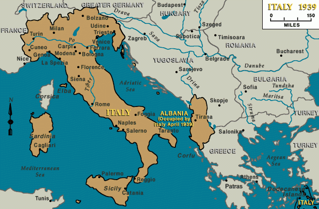 Invasión italiana de Albania