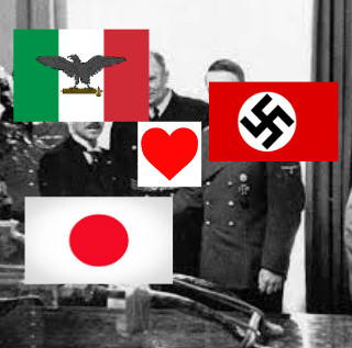 Pacto del Eje: estallido de la guerra.