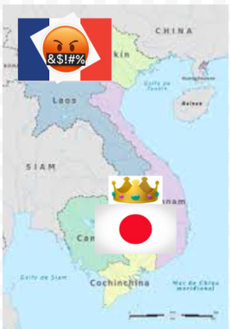 Invasión japonesa de la Indochina francesa